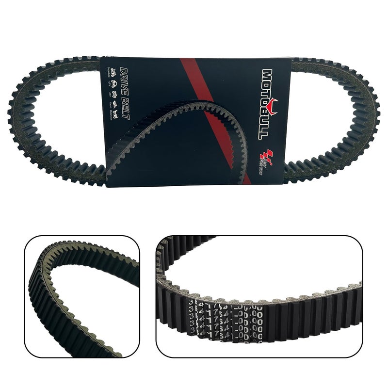 MOTOBULL Drive Belt 5KM-17641-00-00 Compatible with Yamaha Grizzly 550 660 700 Kodiak 700 Rhino 660 3B4-17641-00-00 - Image 5